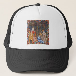 St. Louis IX of France Patron of Kings Art Trucker Hat