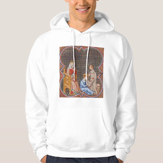 St. Louis IX of France Patron of Kings Hoodie (Front)