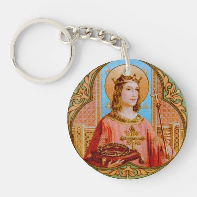 St. Louis IX the King (BK 004) Key Ring (Front)