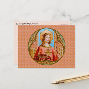 St. Louis IX the King (BK 004) Postcard