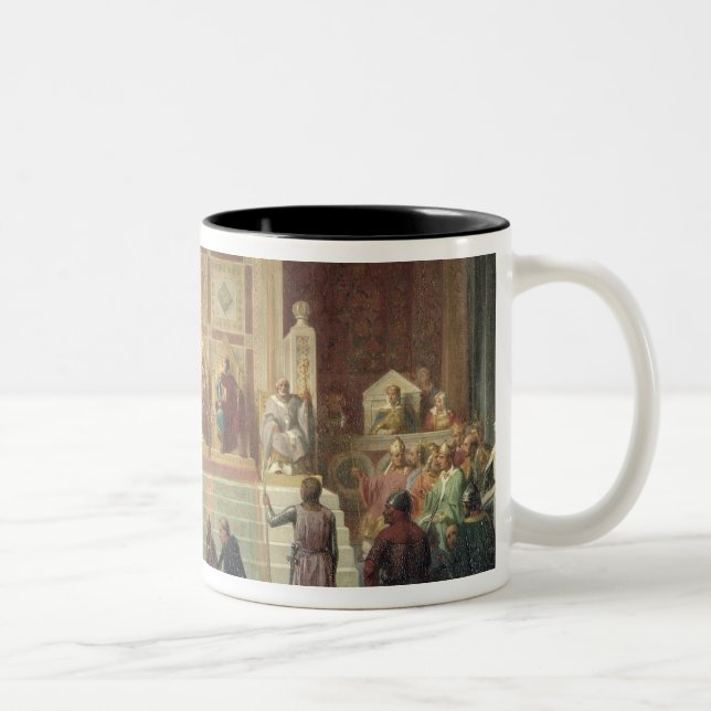 St. Louis  King of France Two-Tone Coffee Mug (Right)