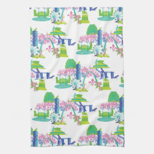 St. Louis Landmark Kitchen Hand Towel