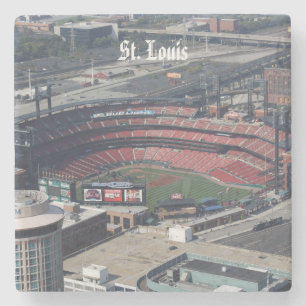 St. Louis Marble Stone Drink Coaster