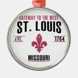 St. Louis Metal Tree Decoration