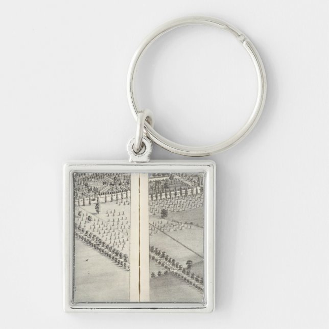 St. Louis, Missouri 12 Key Ring (Front)