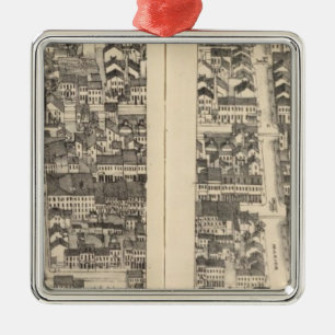 St. Louis, Missouri 12 Metal Tree Decoration