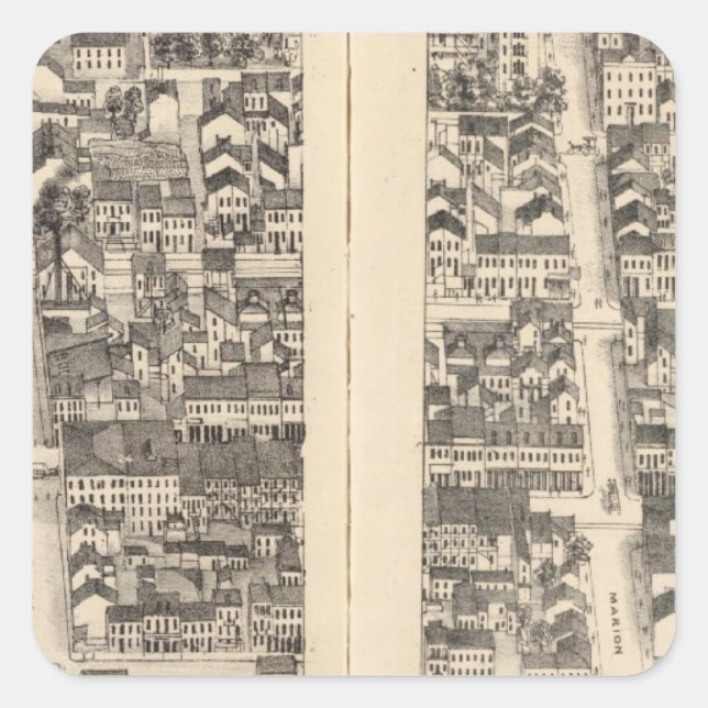 St. Louis, Missouri 12 Square Sticker (Front)