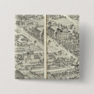 St. Louis, Missouri 14 15 Cm Square Badge