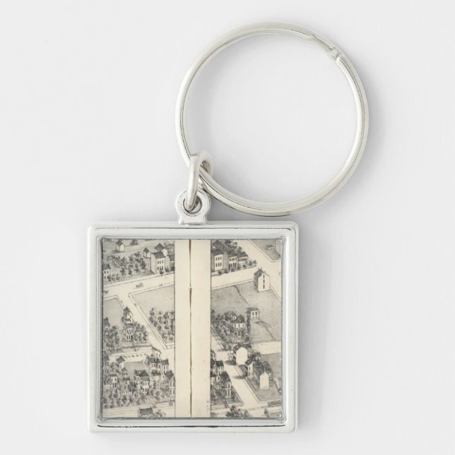 St. Louis, Missouri 14 Key Ring (Front)