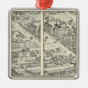 St. Louis, Missouri 14 Metal Tree Decoration