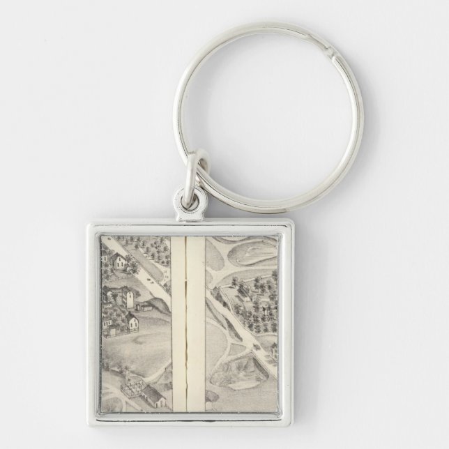St. Louis, Missouri 18 Key Ring (Front)