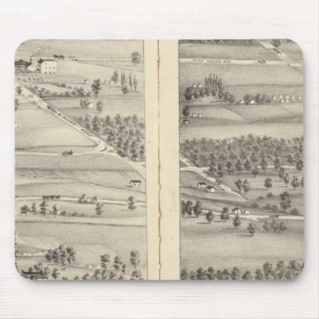 St. Louis, Missouri 18 Mouse Mat (Front)