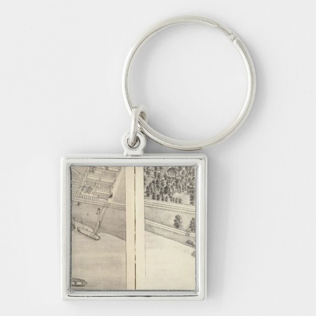 St. Louis, Missouri 21 Key Ring (Front)