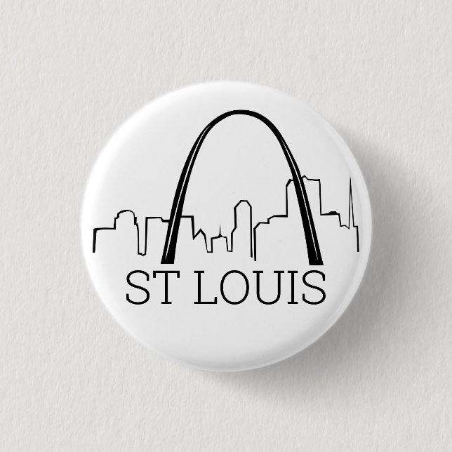 St. Louis, Missouri 3 Cm Round Badge (Front)