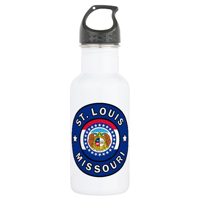 St. Louis Missouri 532 Ml Water Bottle (Front)