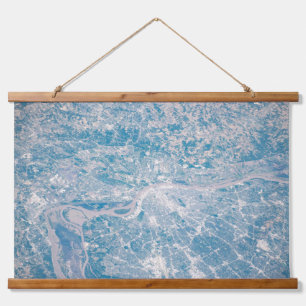 St. Louis, Missouri Along The Mississippi River. Hanging Tapestry