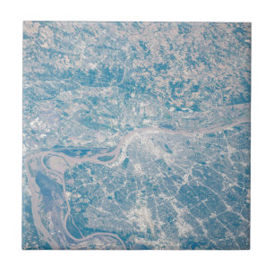 St. Louis, Missouri Along The Mississippi River. Tile