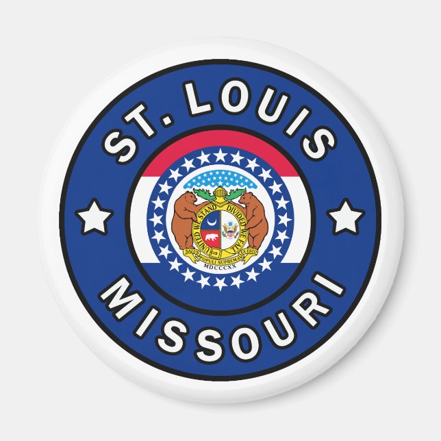 St. Louis Missouri Magnet (Front)