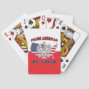 St. Louis Missouri Polish Playing Cards