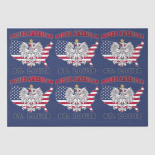 St. Louis Missouri Polish Tissue Paper