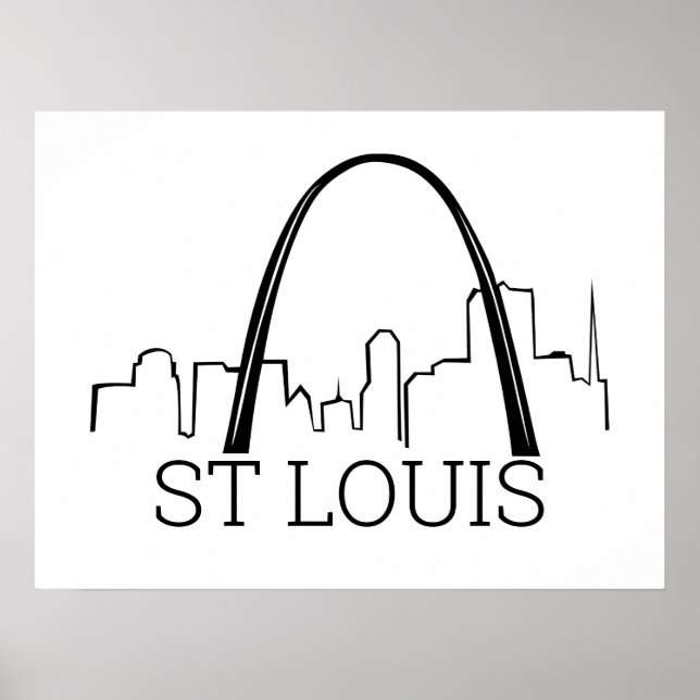 St. Louis, Missouri Poster (Front)