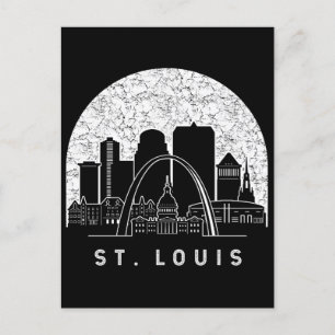 St. Louis Missouri Skyline Postcard