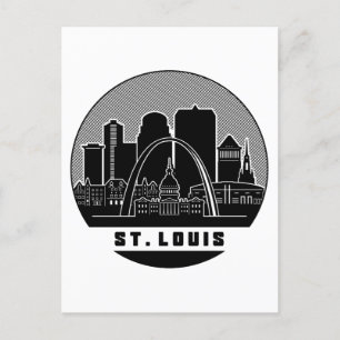 St. Louis Missouri Skyline Postcard