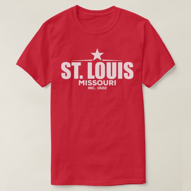 St Louis Missouri  T-Shirt (Design Front)