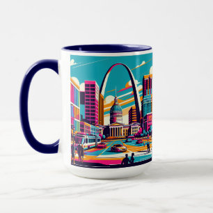 St Louis, Missouri The Gateway Arch Mug