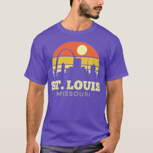 St Louis Missouri Vintage Sunset T-Shirt