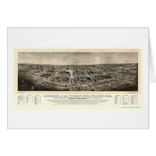St. Louis, MO World's Fair Panoramic Map - 1904a