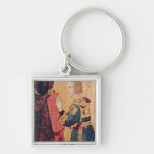 St. Louis of Toulouse  crowning his brother Key Ring