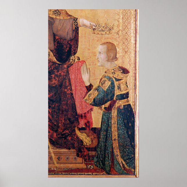 St. Louis of Toulouse  crowning his brother Poster (Front)