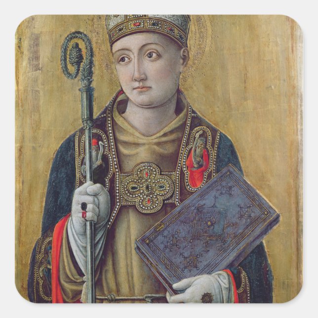 St. Louis  of Toulouse Square Sticker (Front)