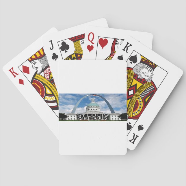 St Louis Playing Cards (Back)