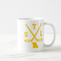 St. Louis Retro Funny Hockey Sticks State Outile S