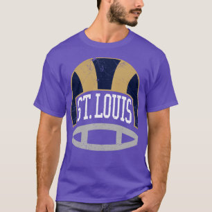 St Louis Retro Helmet Navy T-Shirt