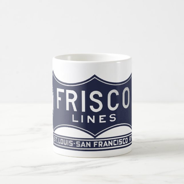 St. Louis San Francisco "Frisco" Blue Logo Mug (Center)