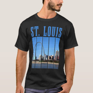 St Louis Skyline 314 Missouri Vintage Pride T-Shirt