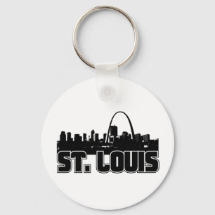 St Louis Skyline Key Ring