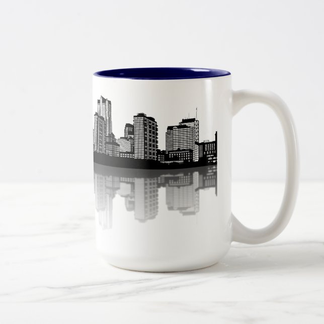 St. Louis Skyline Mug (b/w) (Right)