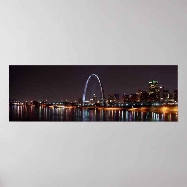 St. Louis Skyline Poster (Front)