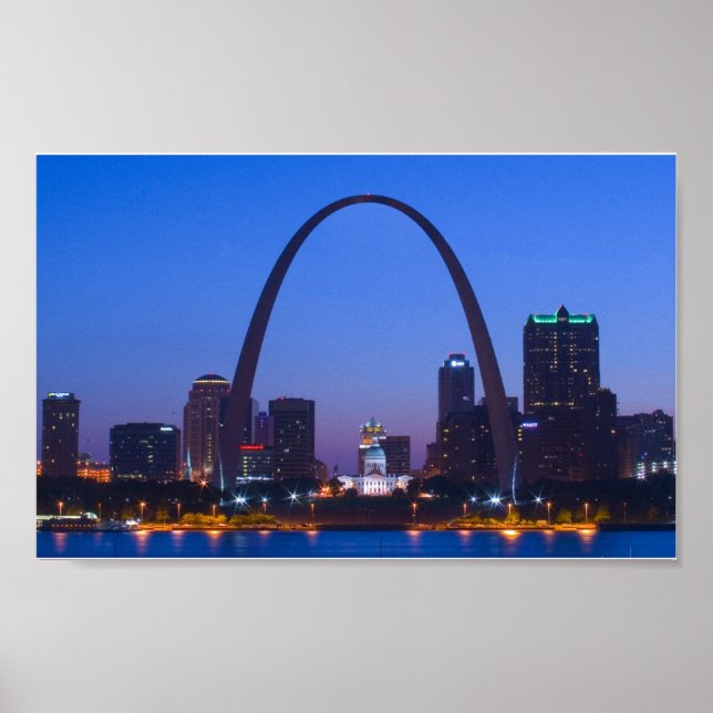 St. Louis Skyline Poster (Front)