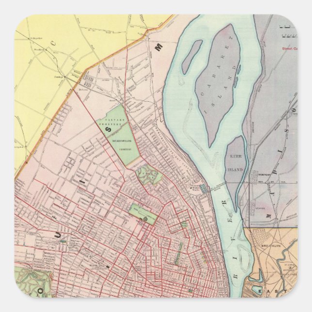 St. Louis Square Sticker (Front)