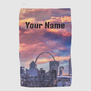 St. Louis Sunrise Golf Towel
