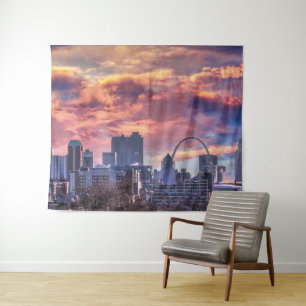 St. Louis Sunrise Tapestry