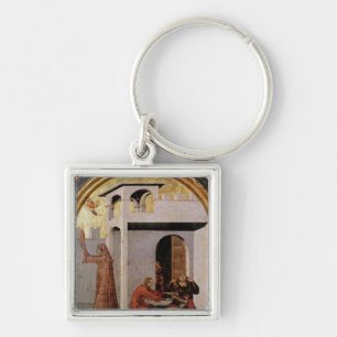 St. Louis Toulouse  appearing at bedside sick Key Ring