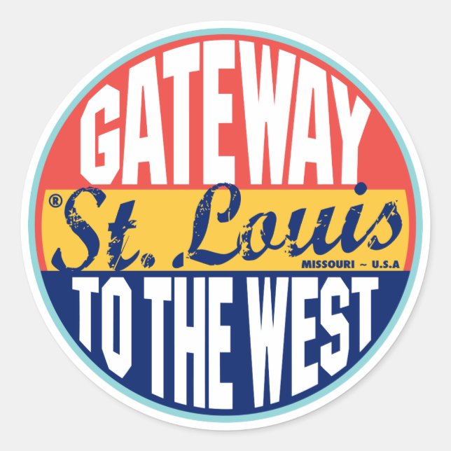 St Louis Vintage Label (Front)