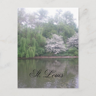 St. louis zoo postcard