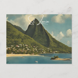 St Lucia (2) Postcard